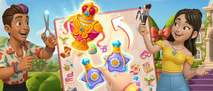 Glow Tales: Merge & Makeover